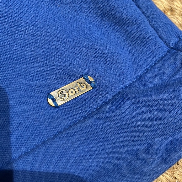 Royal Blue High Neck 3/4 Sleeve - Picture 3 of 4